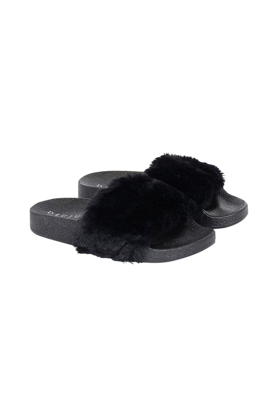 [TEST] Kids Faux Fur Slides