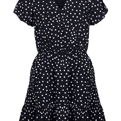 [TEST] Kids Printed Wrap Dress