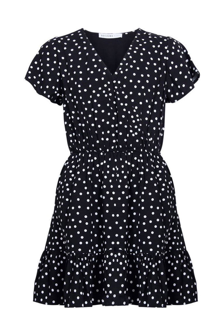 [TEST] Kids Printed Wrap Dress