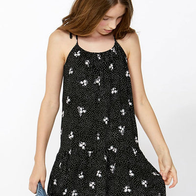 [TEST] Kids Printed Tier Strap Dress