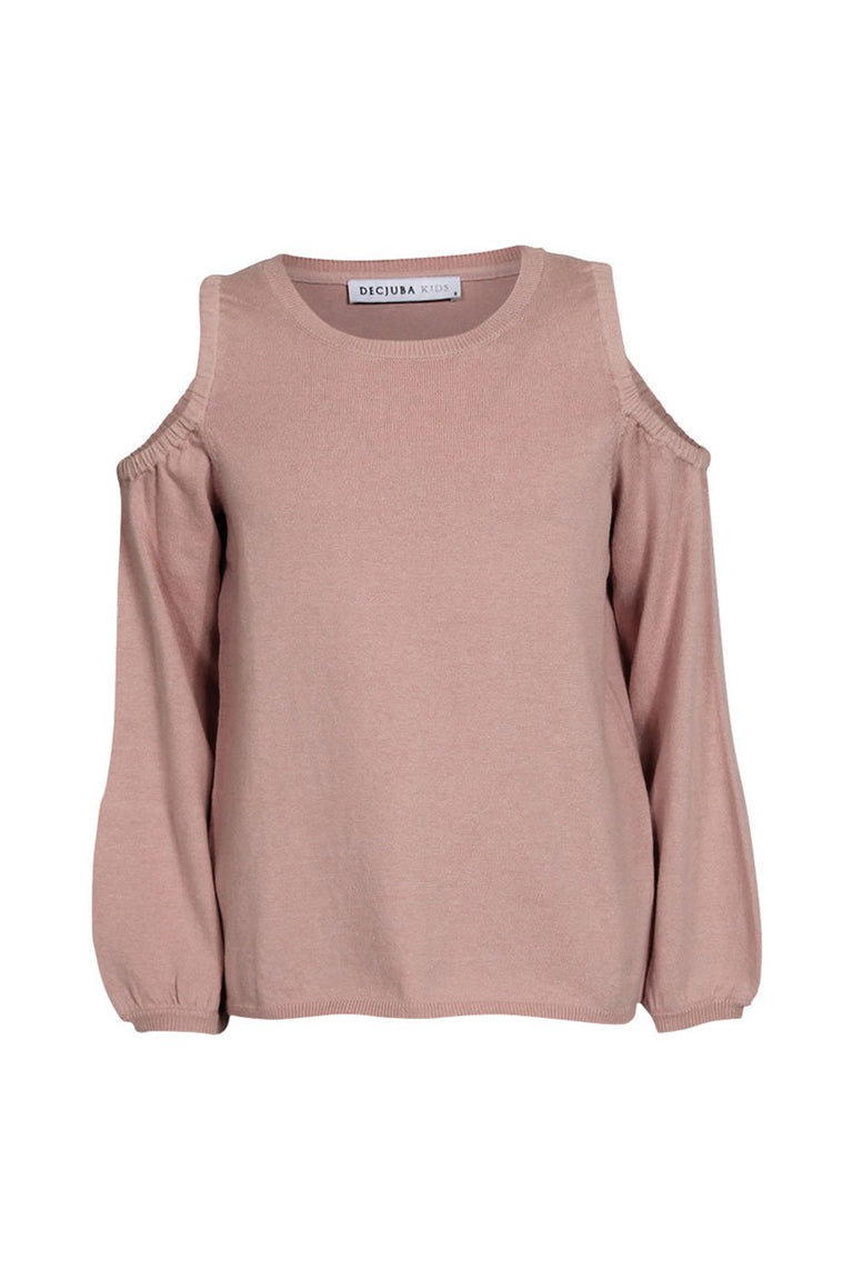 [TEST] Kids Cut Out Shoulder Knit