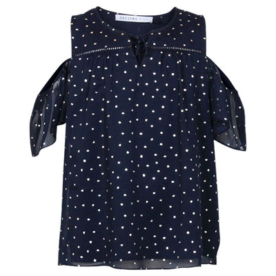 [TEST] Kids Cut Out Sleeve Top