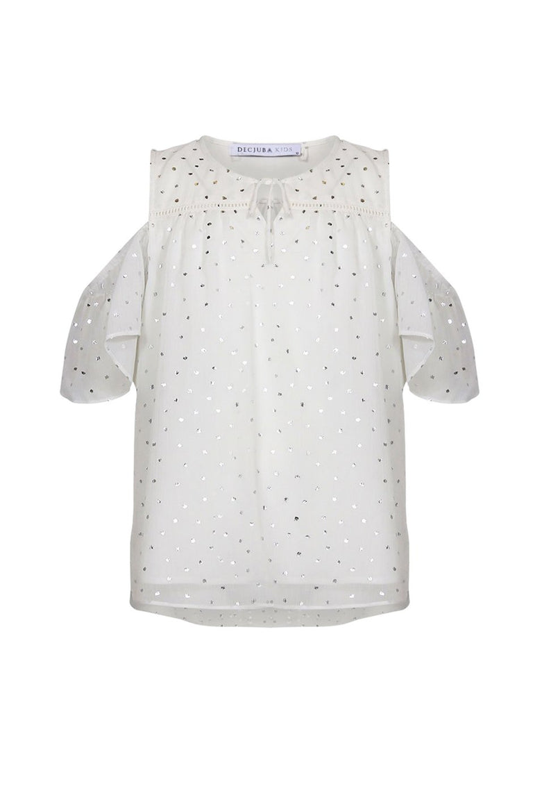 [TEST] Kids Cut Out Sleeve Top