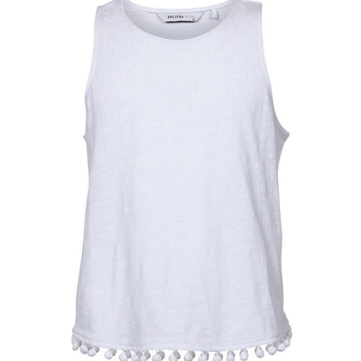 [TEST] Kids Pom Pom Trim Tank