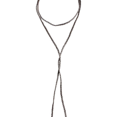 [TEST] Kids Plaited Suede Wrap