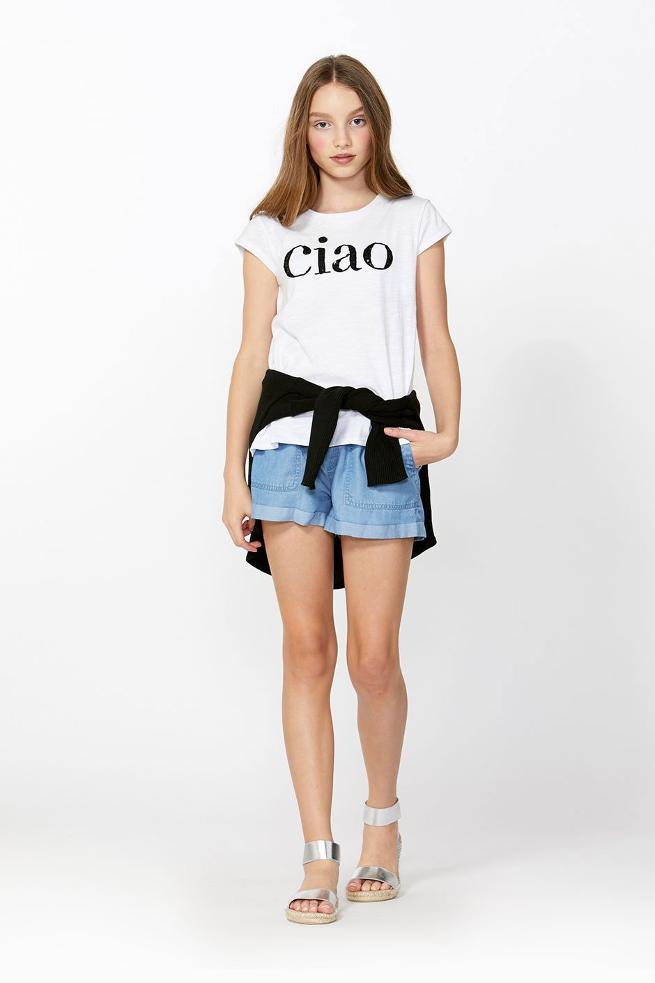 [TEST] Kids Ciao Sequin Tee