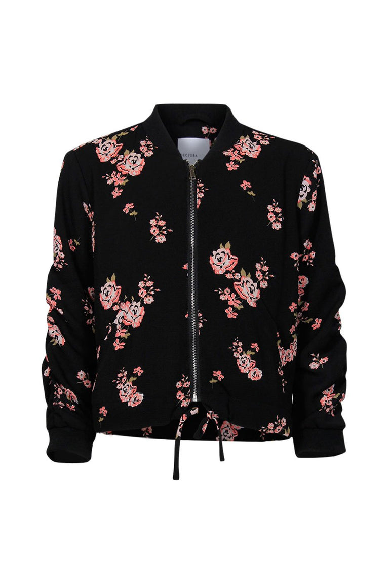 [TEST] Kids Floral Print Bomber