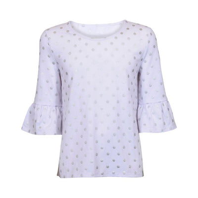 [TEST] Kids Gathered Sleeve Spot Top