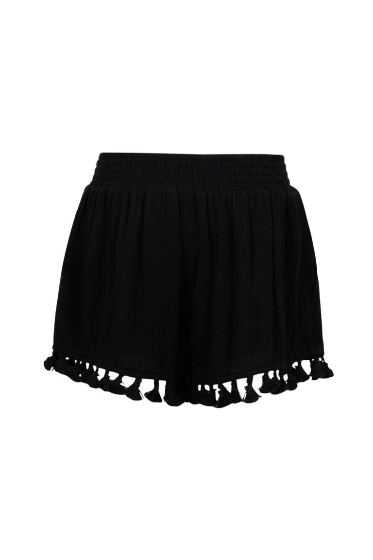 [TEST] Kids Tassel Hem Short