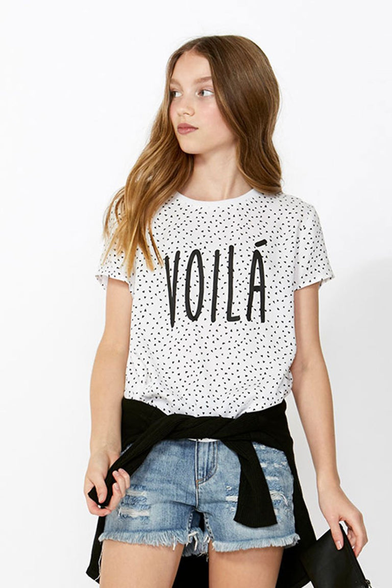 [TEST] Kids Printed Voila Woven Tee