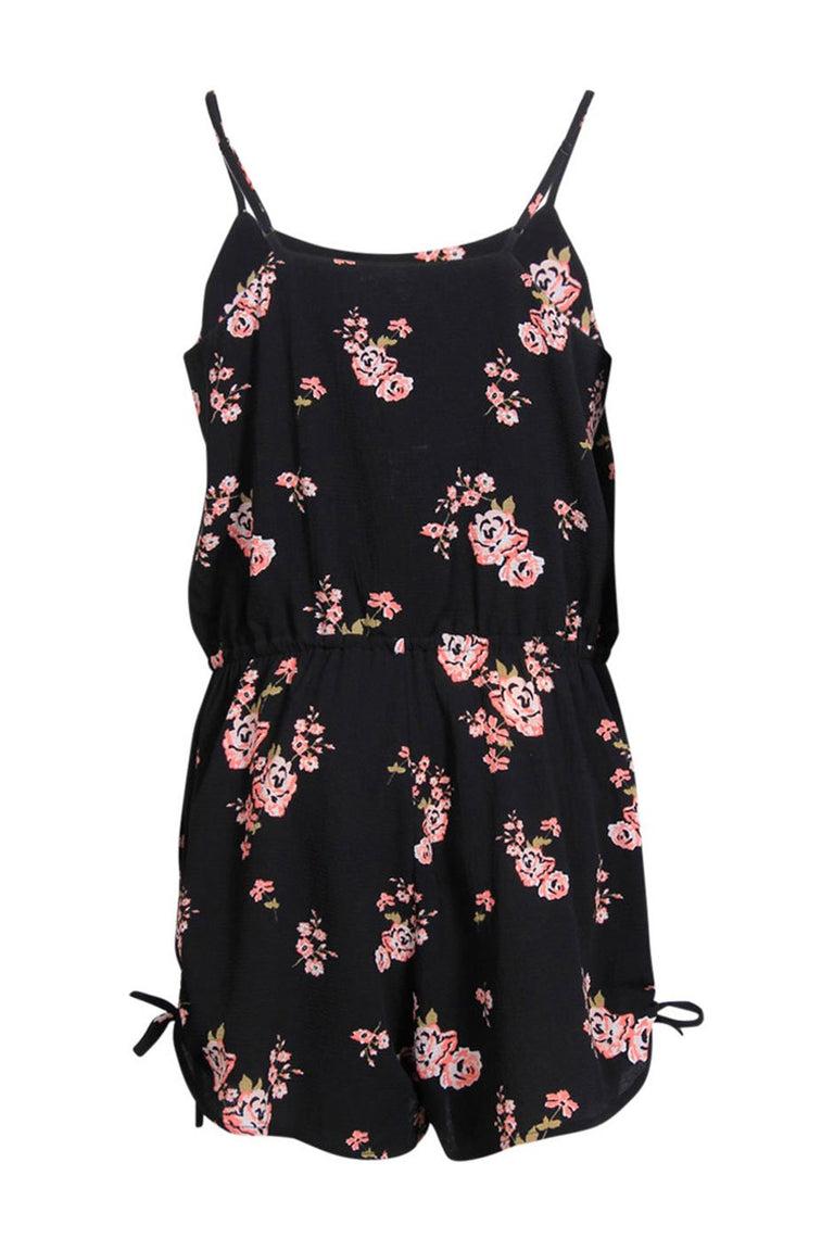 [TEST] Kids Floral Printed Playsuit