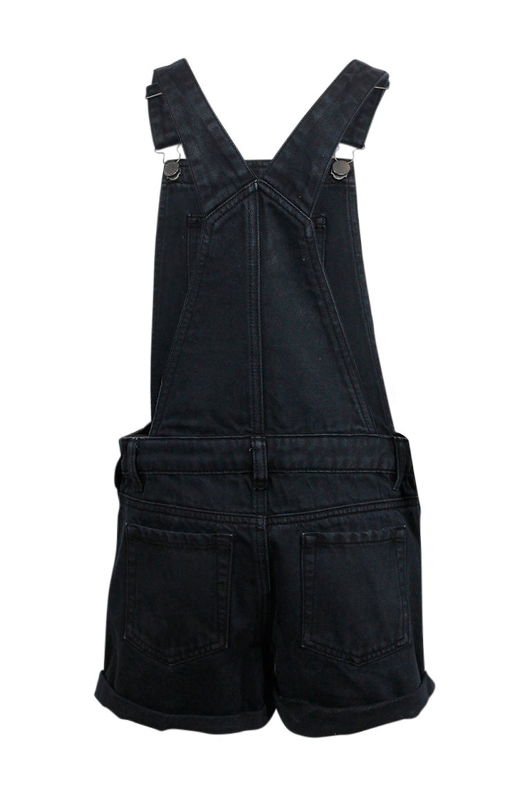 [TEST] Girls Denim Short Overalls