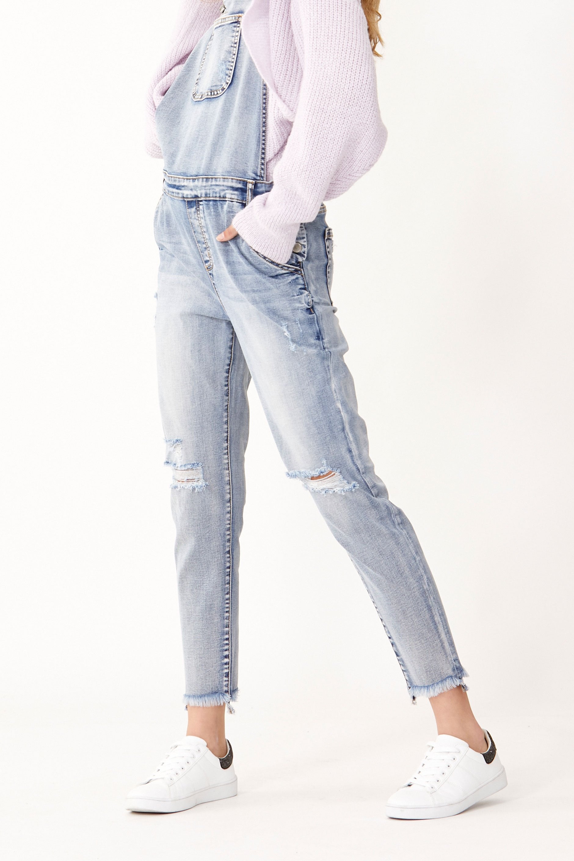 [TEST] Kids Distressed Long Overall