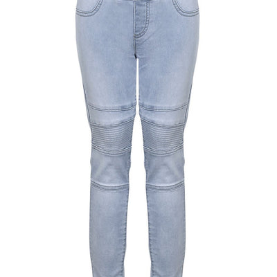 [TEST] Girls Denim Biker Jean