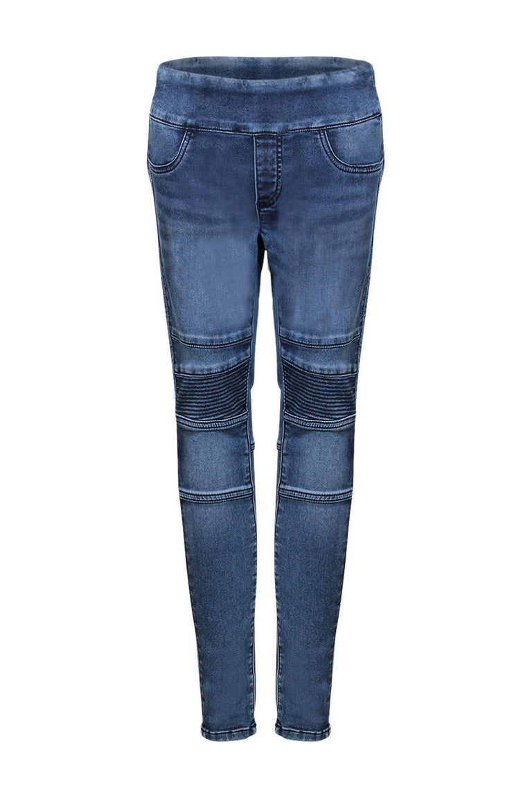 [TEST] Girls Denim Biker Jean