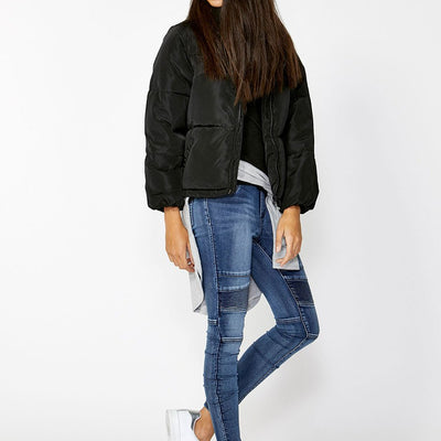 [TEST] Girls Denim Biker Jean
