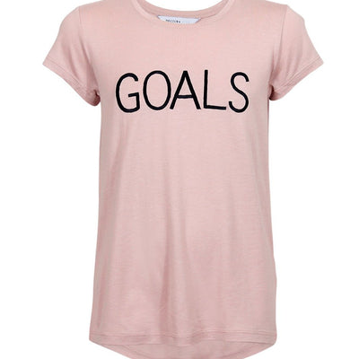 [TEST] Kids Goals Embroidered Tee