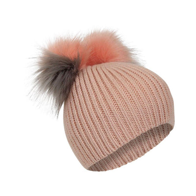 [TEST] Kids Double Pom Pom Beanie
