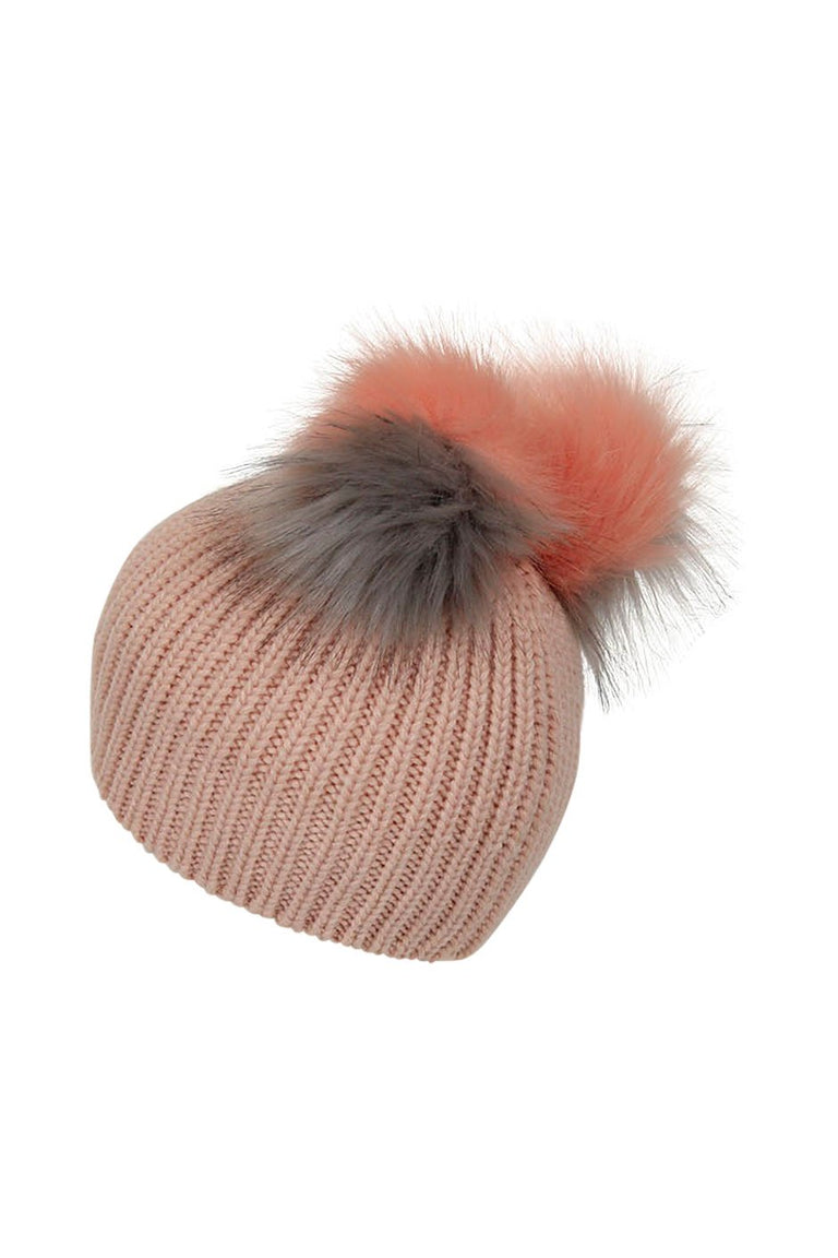 [TEST] Kids Double Pom Pom Beanie