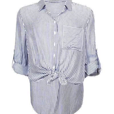 [TEST] Girls Tie Front Shirt
