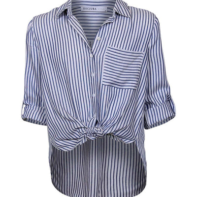 [TEST] Girls Tie Front Shirt