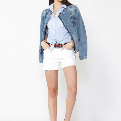 [TEST] Girls Tie Front Shirt