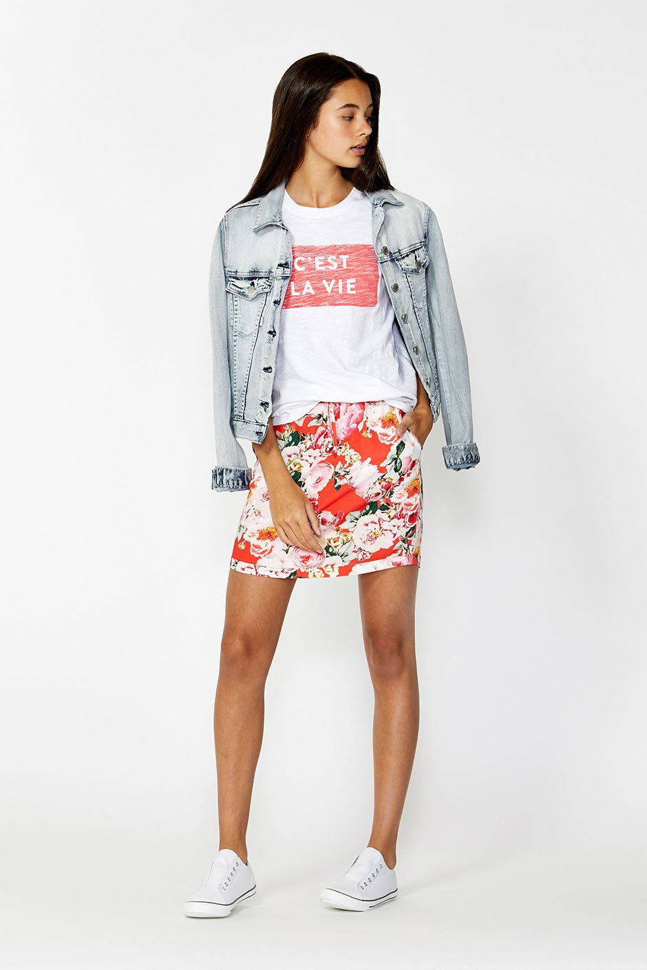 [TEST] Kids Cest La Vie Print Tee