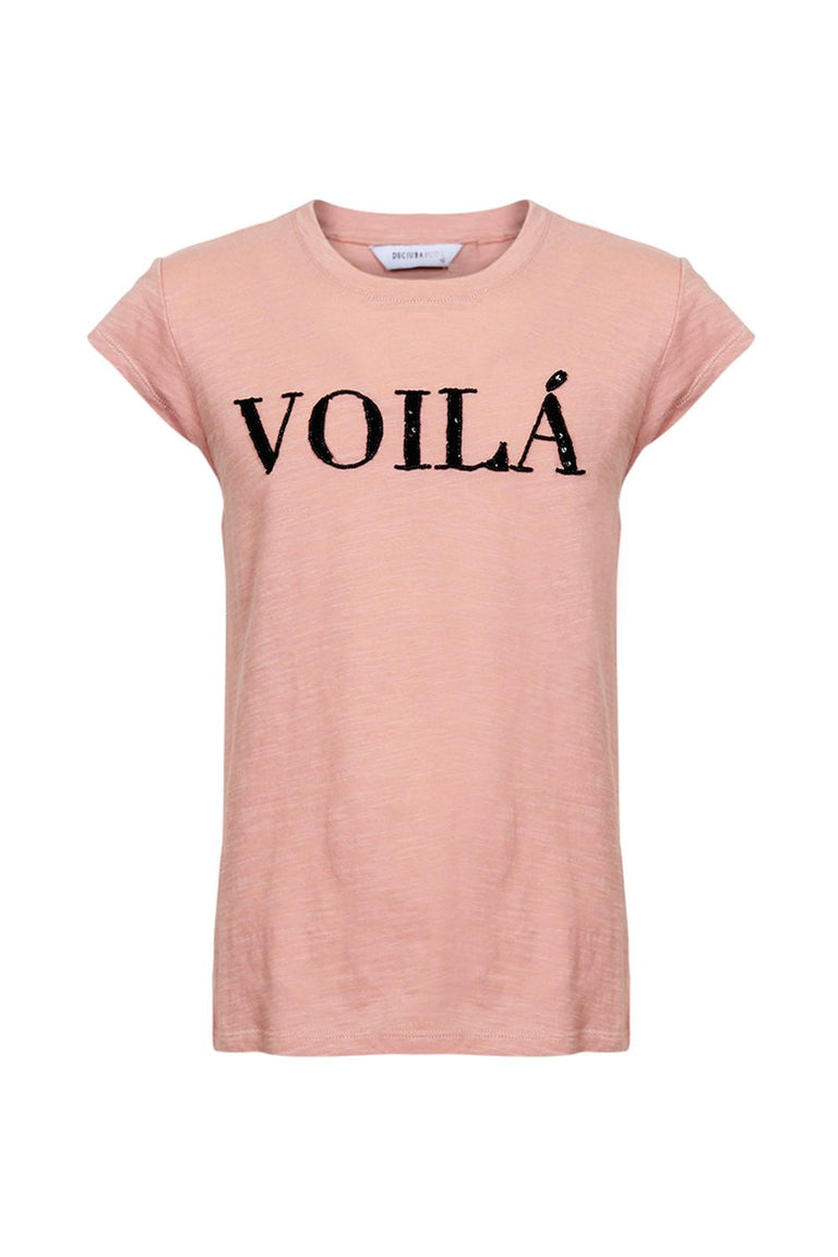 [TEST] Kids Voilà Sequin Text Tee