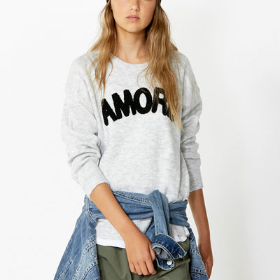 [TEST] Kids Text Knit Pullover