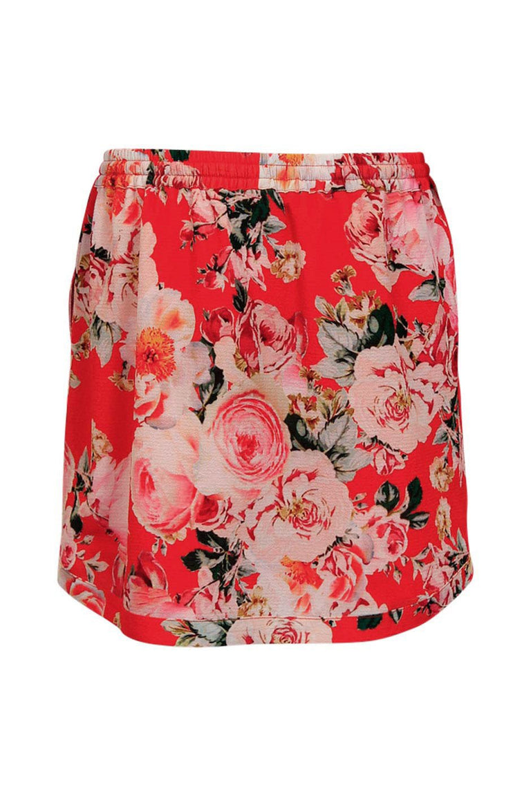 [TEST] Kids Printed Curved Hem Skirt