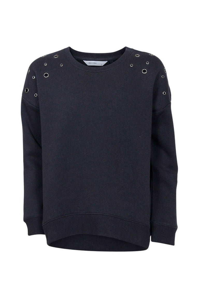 [TEST] Kids Eyelet Detail Sweat