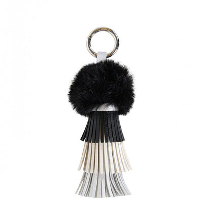 [TEST] Kids Pom And Tassel Keyring