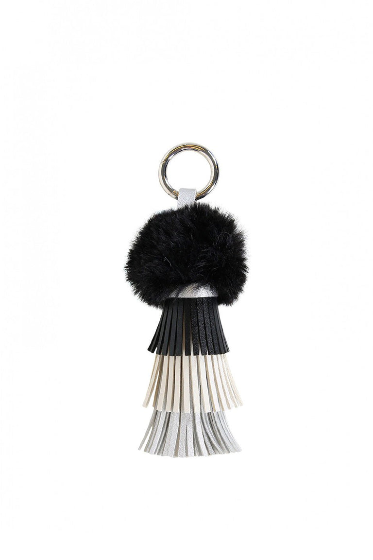 [TEST] Kids Pom And Tassel Keyring