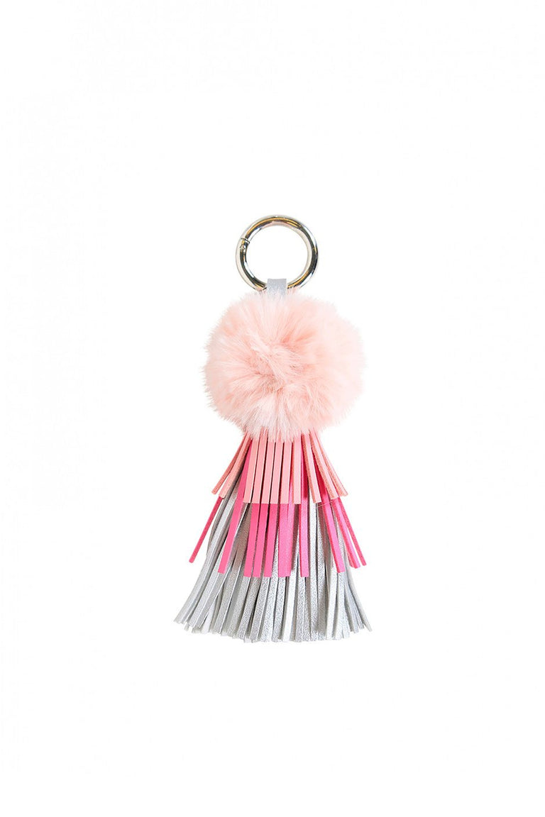 [TEST] Kids Pom And Tassel Keyring