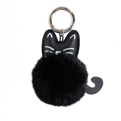 [TEST] Kids Cat Pom Pom Keyring