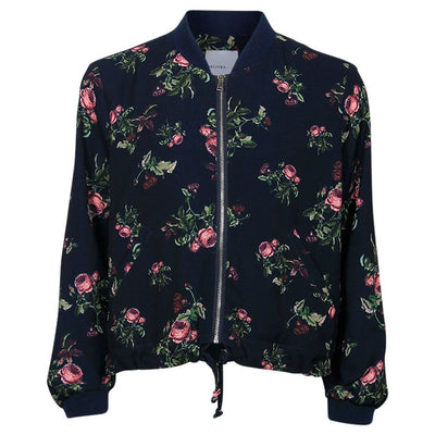 [TEST] Kids Rose Printed Bomber