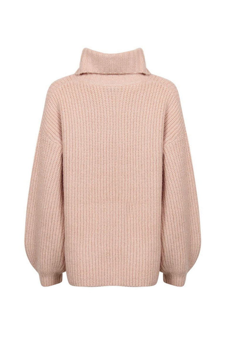 [TEST] Kids Oversized Roll Neck Knit