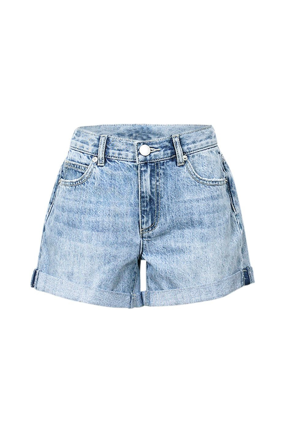 [TEST] Girls Mia Mid Rise Denim Short