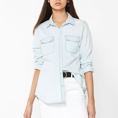 [TEST] Kids Relaxed Chambray Shirt