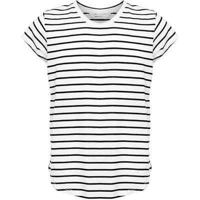 [TEST] Kids Curved Hem Stripe Tee