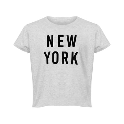 [TEST] Kids Flocked Cropped Tee