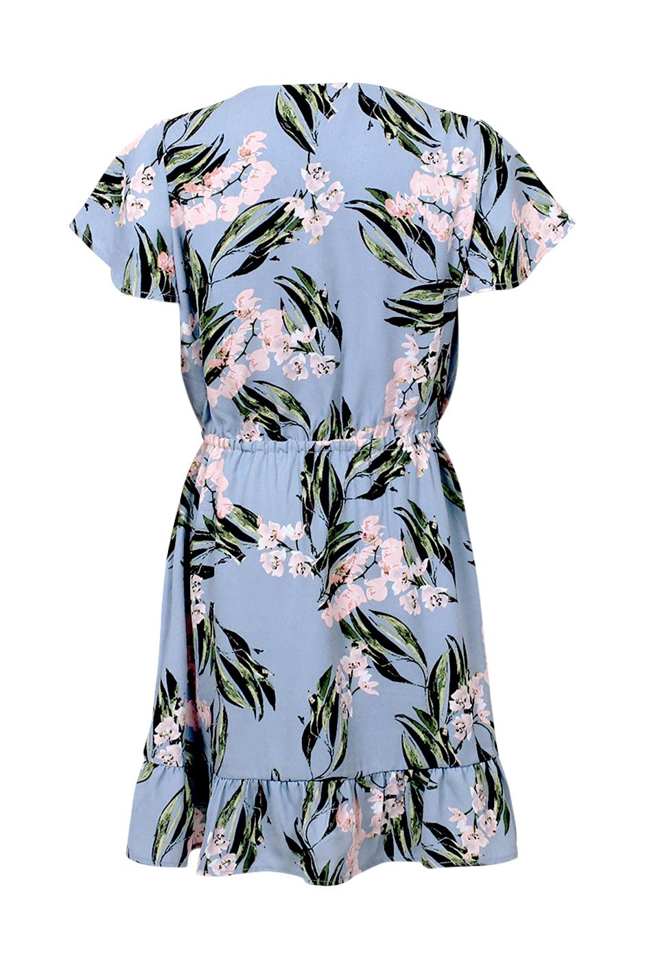 [TEST] Kids Printed Wrap Dress