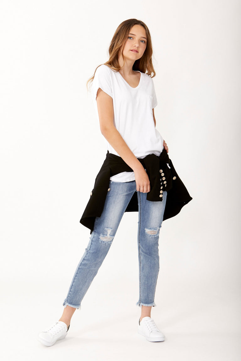 [TEST] Girls Slouch Tee