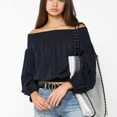 [TEST] Kids Off Shoulder Crop Top