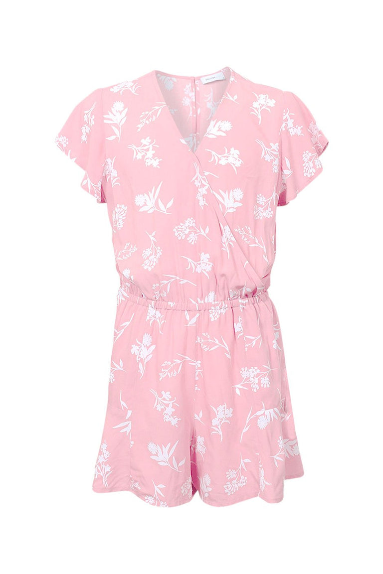 [TEST] Kids Floral Print Playsuit