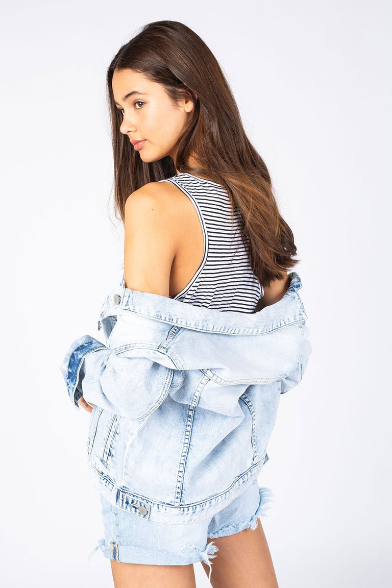[TEST] Kids Jersey Hanky Hem Tank