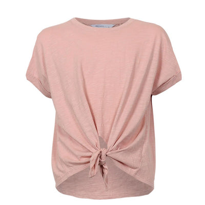 [TEST] Kids Knot Front Crop Tee