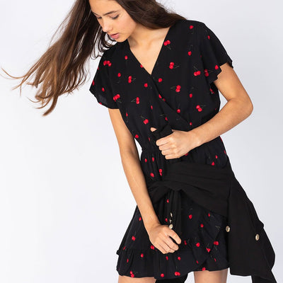 [TEST] Kids Cross Front Wrap Dress