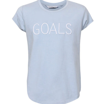 [TEST] Kids Goals Embroidered Tee