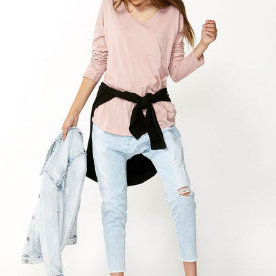 [TEST] Girls Long Sleeve Slouch Tee
